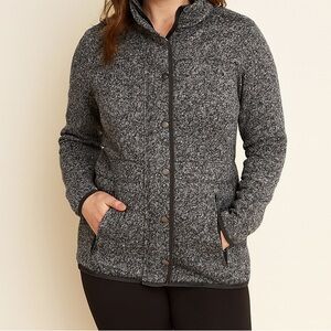 Eddie Bauer Womens Zip Up Fleece SZ Small